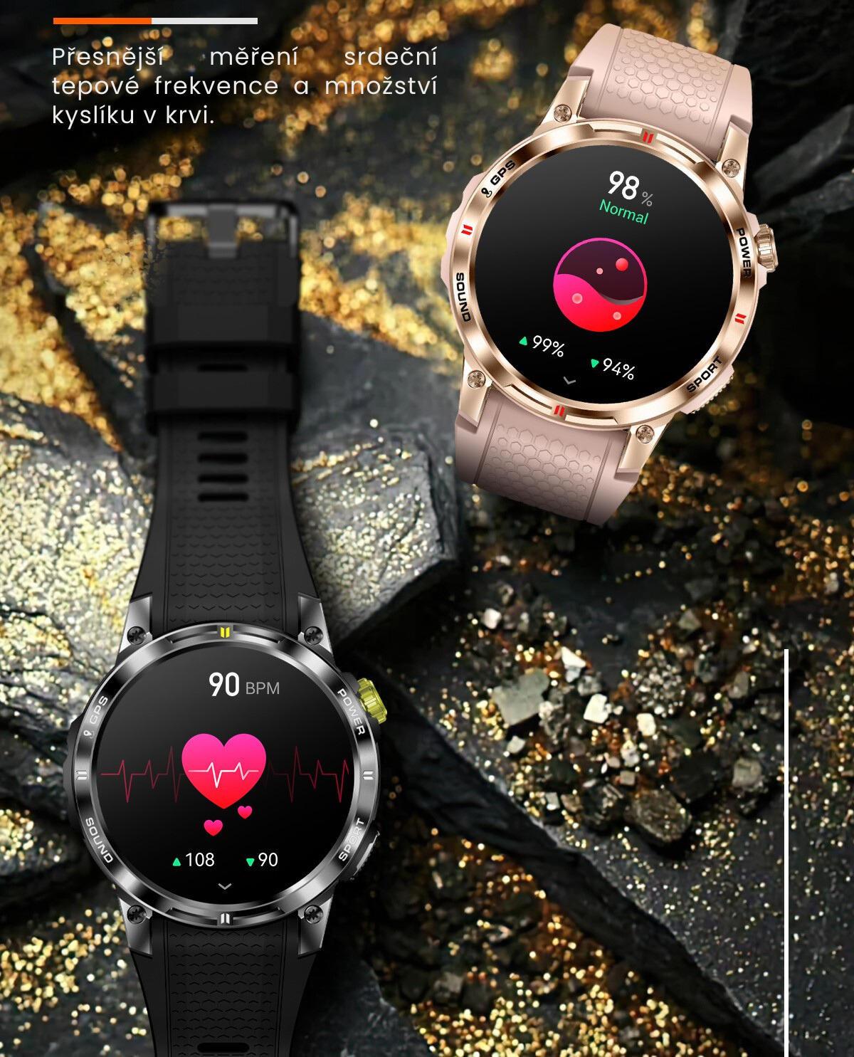 Low power dynamic high-definition More accurate heart rate and blood oxygen detection